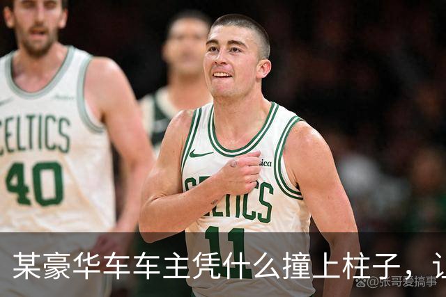 某豪华车车主凭什么撞上柱子，让车几秒钟起火，谁给他撞车的权利